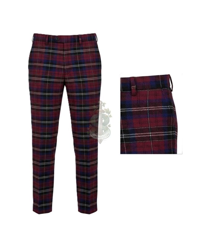 Gwyn of Wales Tartan Trousers 