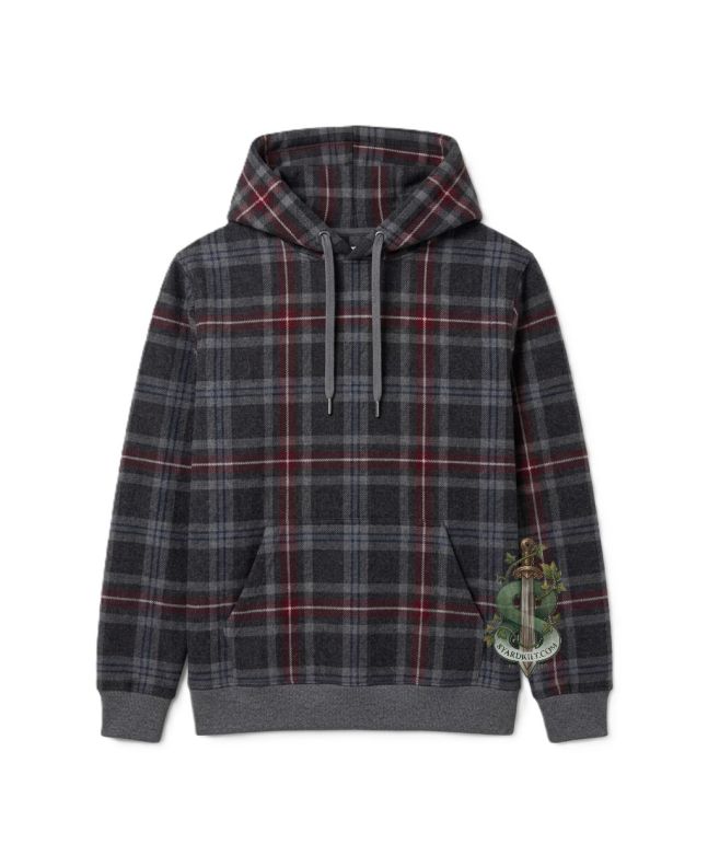 Hebridean Heather Tartan Hoodie