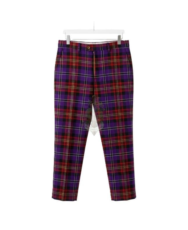 Hines Snr Raymond Lee Tartan Trousers