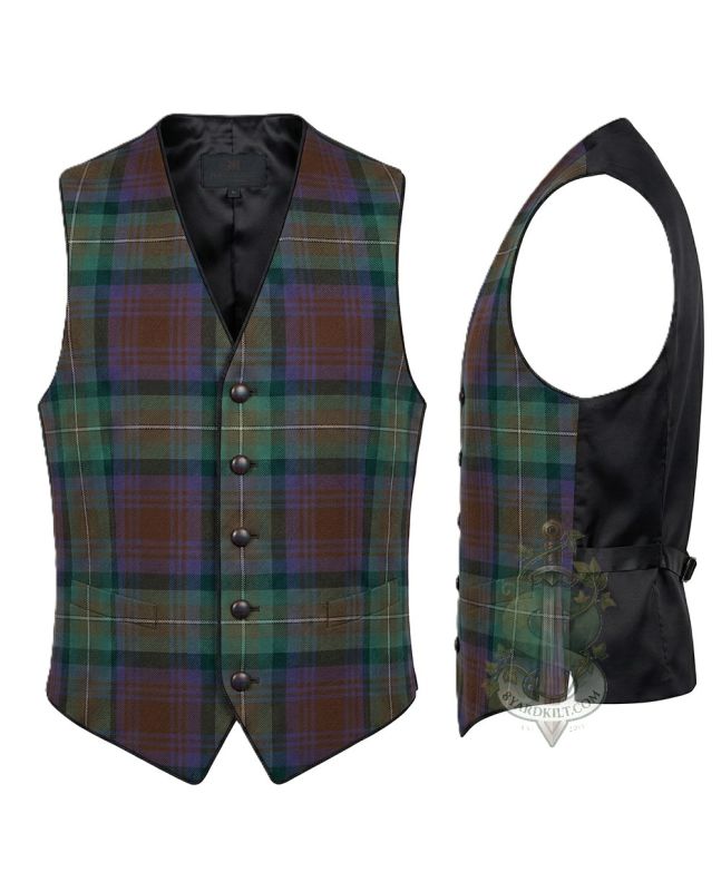 Isle Of Skye Strome Tartan Waistcoat Vest 