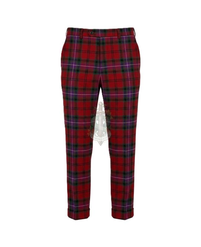 Kelly Of Sleat Red Tartan Trousers