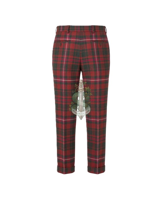 MacKinnon Hunting Modern Tartan Trousers