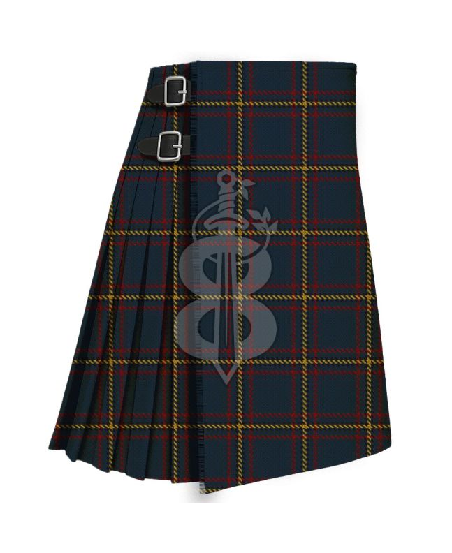 MacLaine Of Lochbuie Hunting Tartan Traditional 8 Yard Kilt