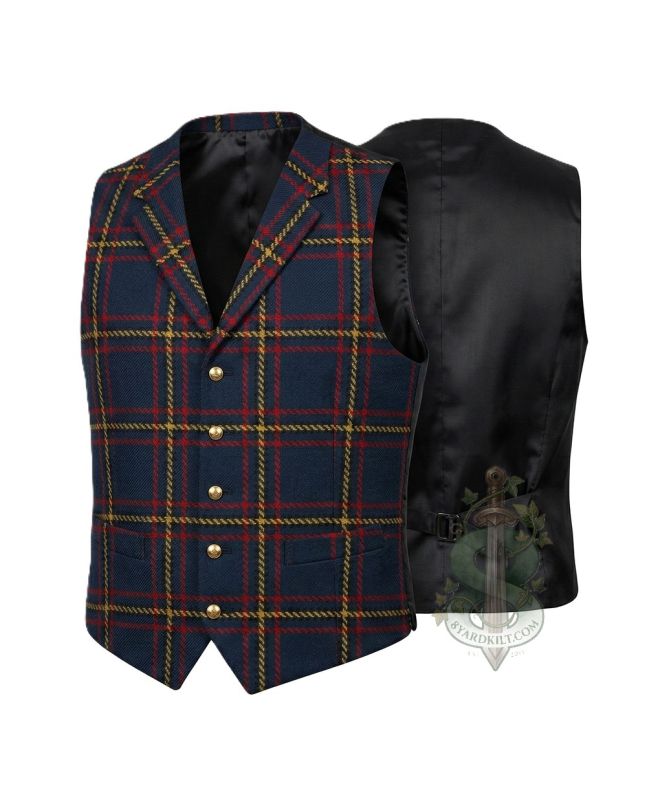 MacLaine Of Lochbuie Hunting Tartan Waistcoat Vest 