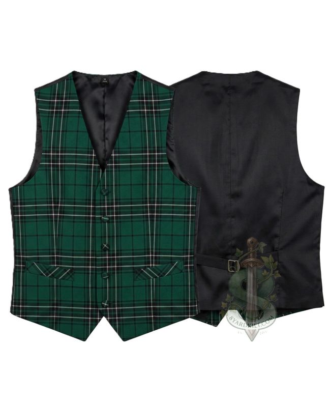 Maclean Of Duart Hunting Tartan Waistcoat Vest 