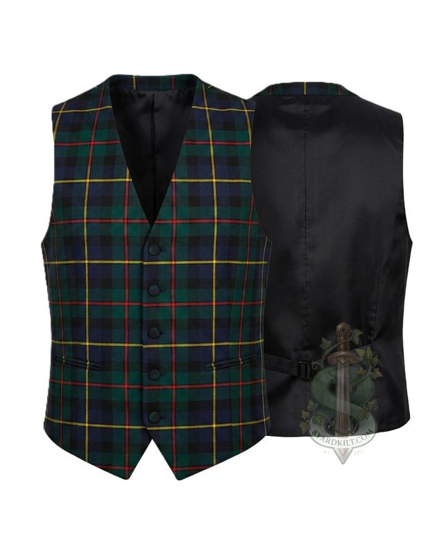 MacLeod Of Harris Tartan Waistcoat Vest 