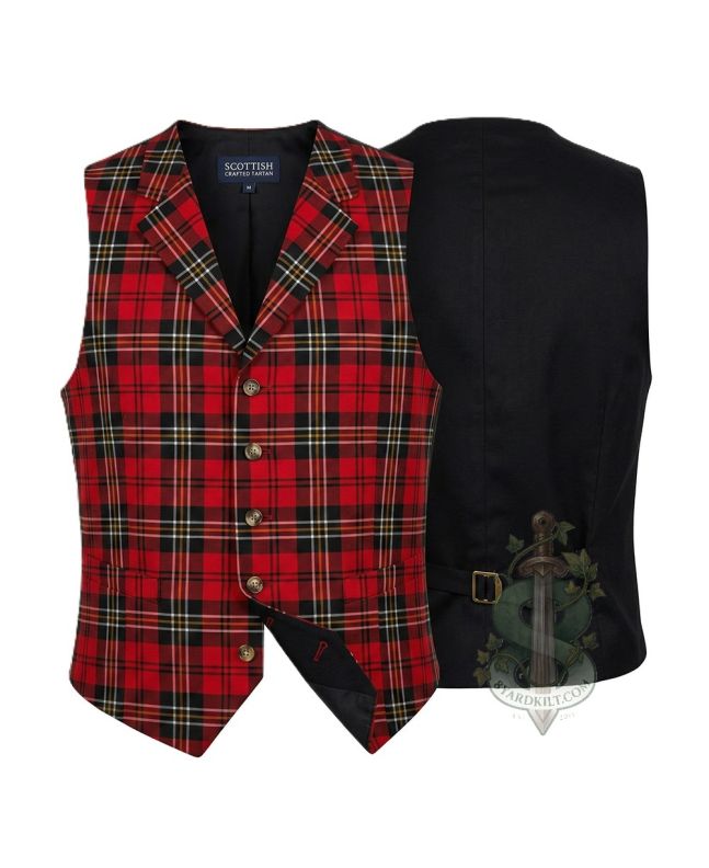 MacPherson Of Cluny Tartan Waistcoat Vest 