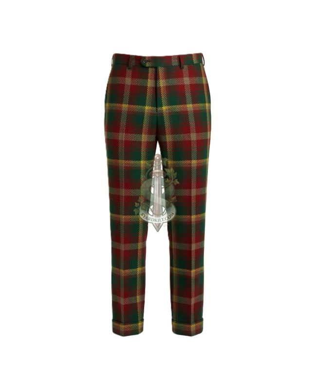 Maple Leaf Canadian Tartan Trousers