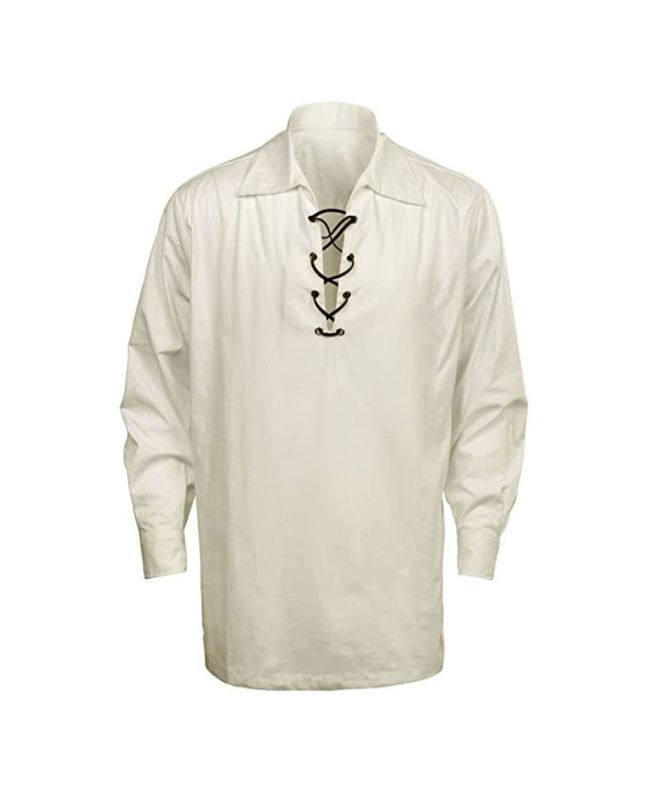 White Full Sleeve Ghillie Shirt