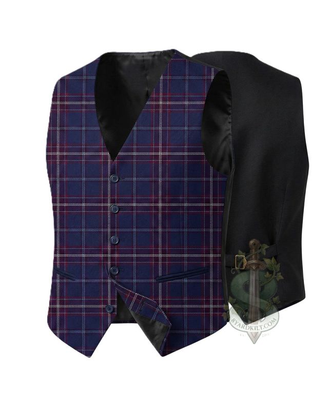 Pride Of Fife Tartan Waistcoat Vest 