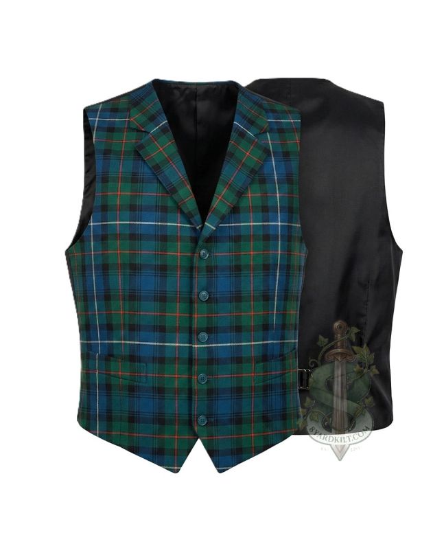 Robertson Ancient Hunting Tartan Waistcoat Vest 