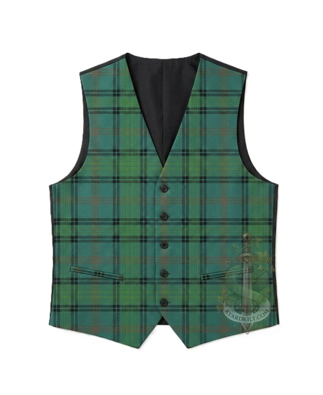 Ross Muted Hunting Tartan Waistcoat Vest 