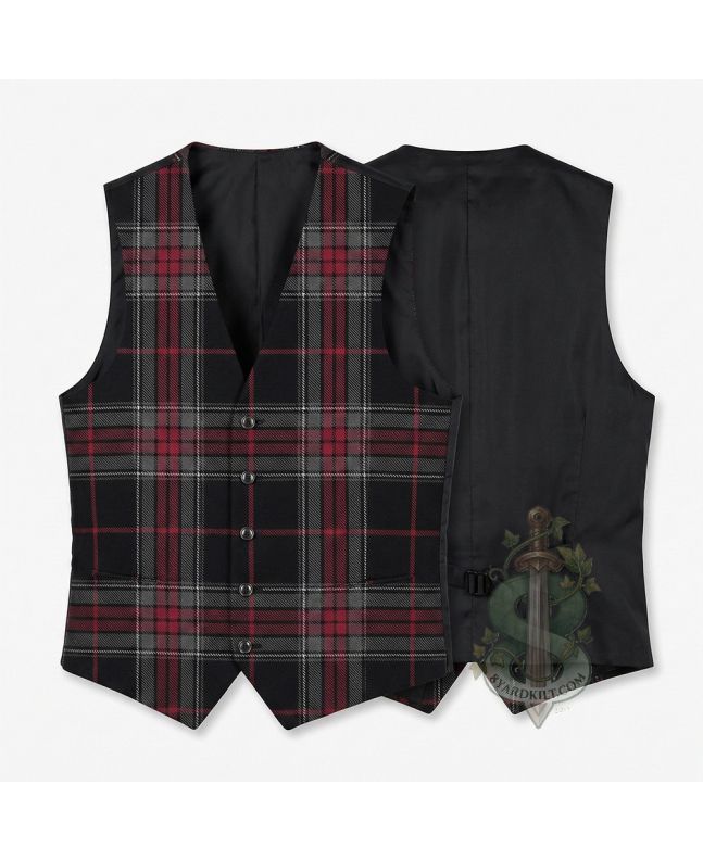 Spirit Of Bruce Tartan Waistcoat Vest 