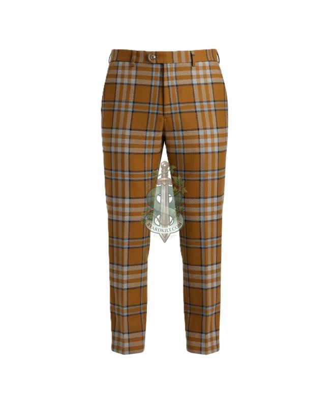 Tennessee Volunteer Orange Tartan Trousers